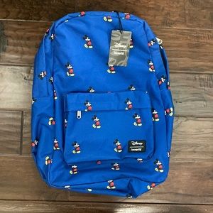 Loungefly Mickey Mouse canvas backpack (NEW)